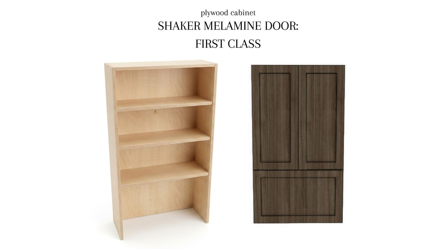 Double Hutch Wall Cabinet