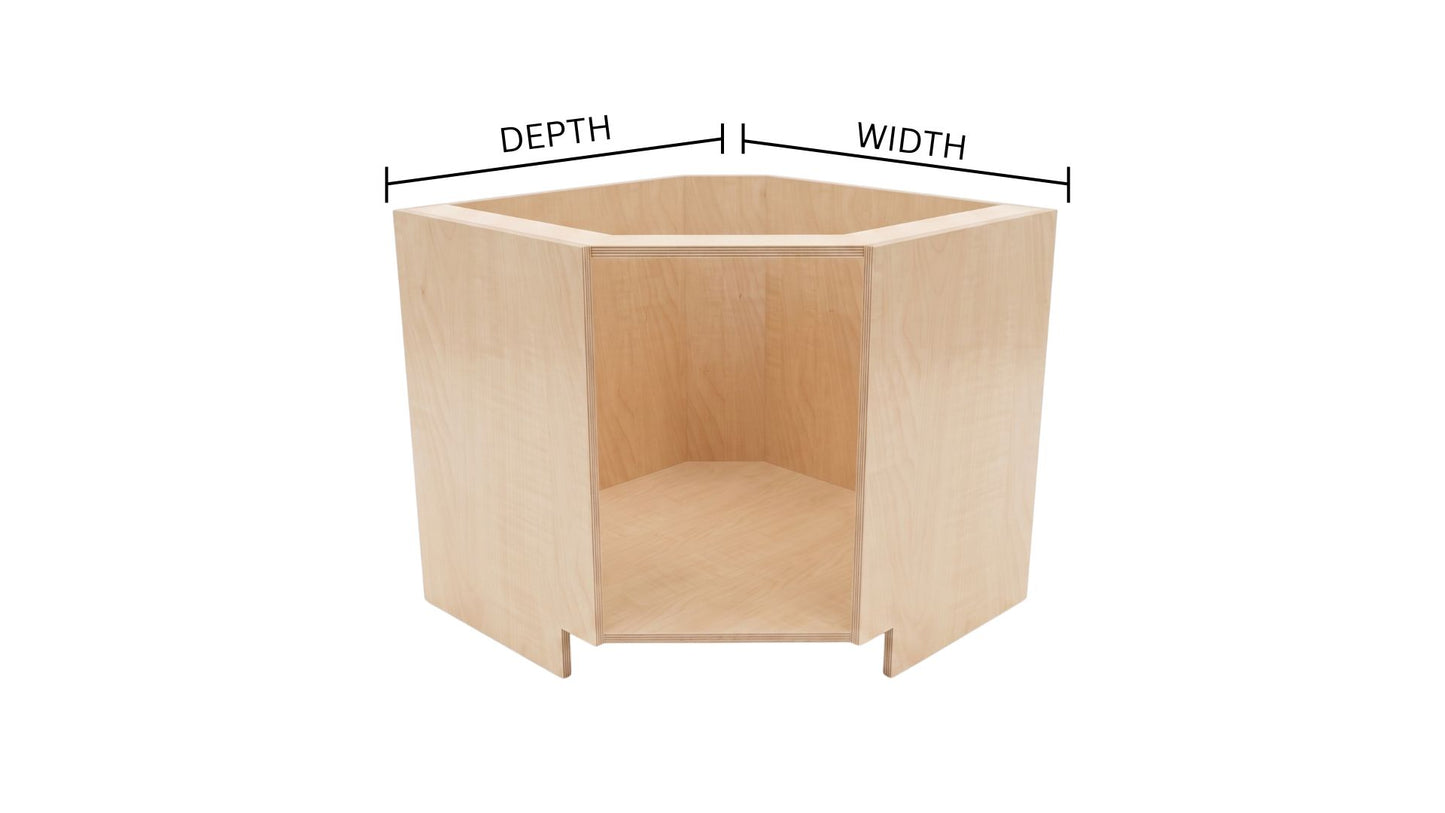 Corner Sink Base Cabinet