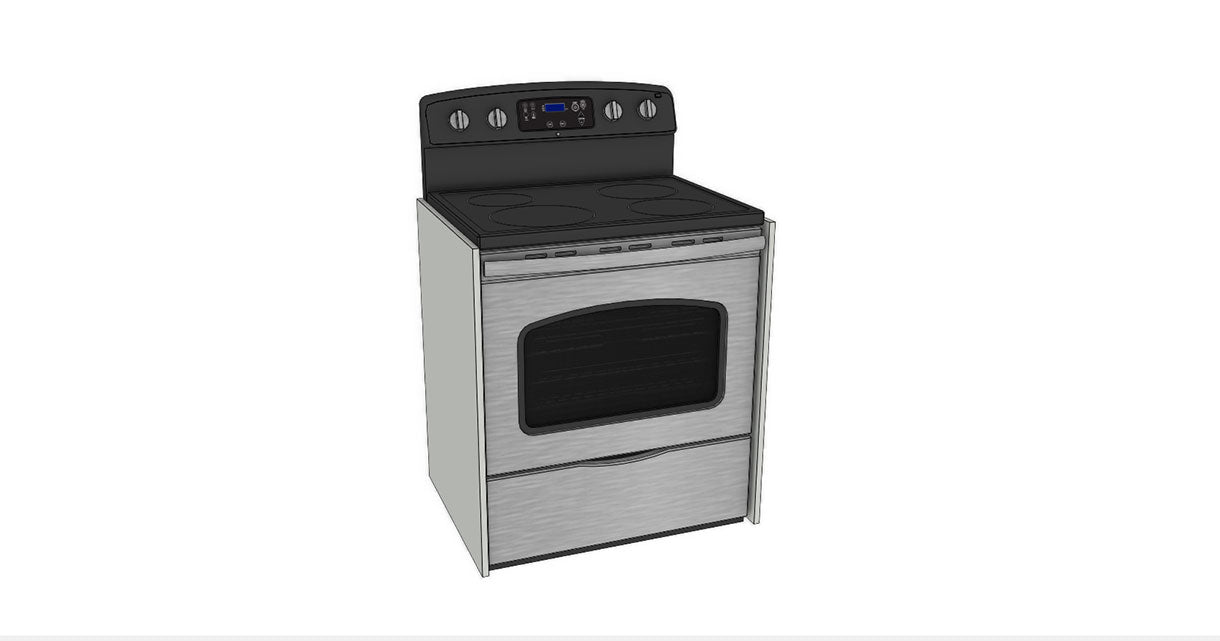 32" Stove Appliance Trim Package