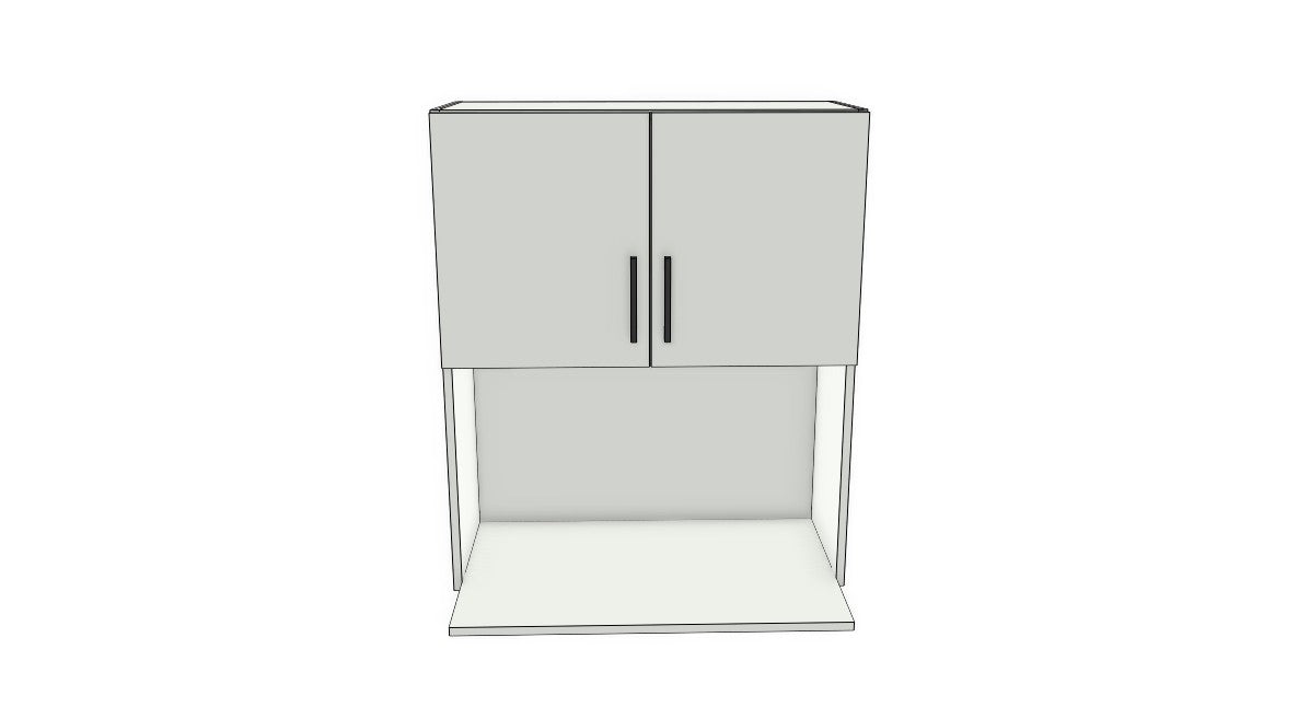 Full-Plywood 20-30" Microwave Wall Cabinet
