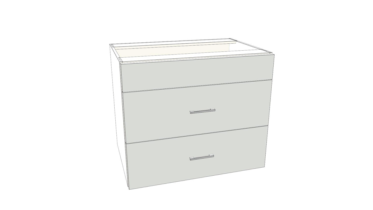 Full-Plywood 20-36" Cooktop Base Cabinet