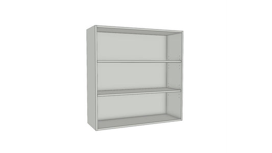 Full-Plywood Open Shelving Wall Cabinet