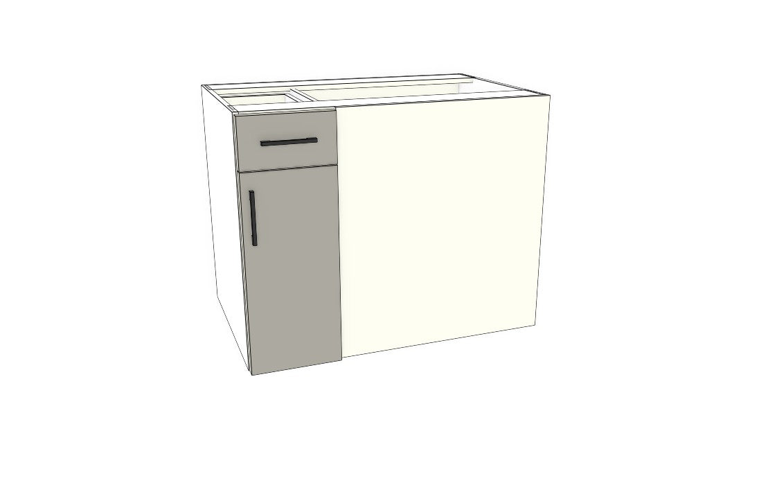 Full-Plywood Blind Corner Base Cabinet (Left)