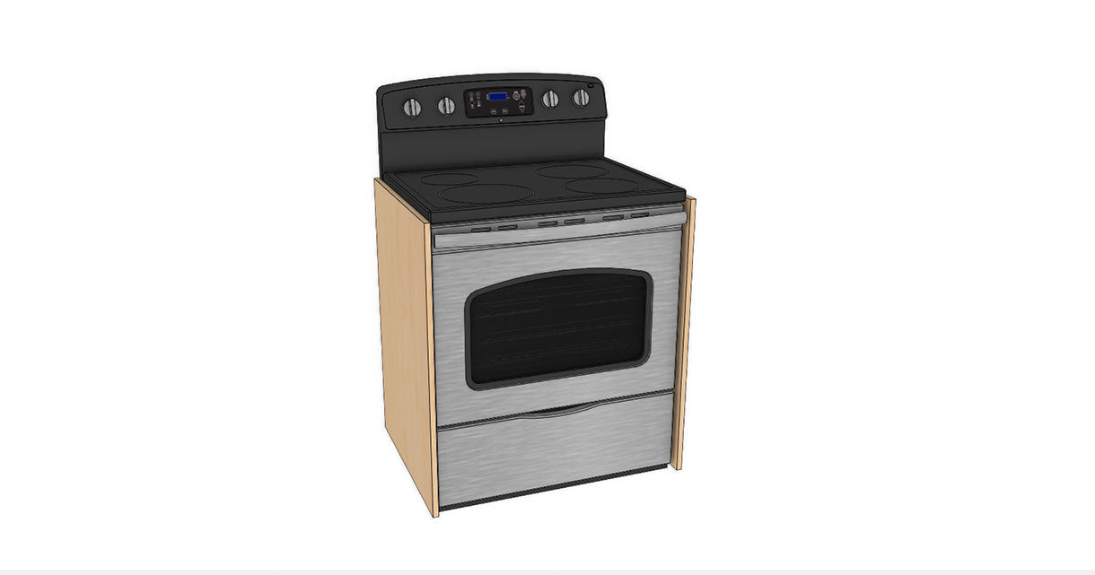 32" Stove Appliance Trim Package