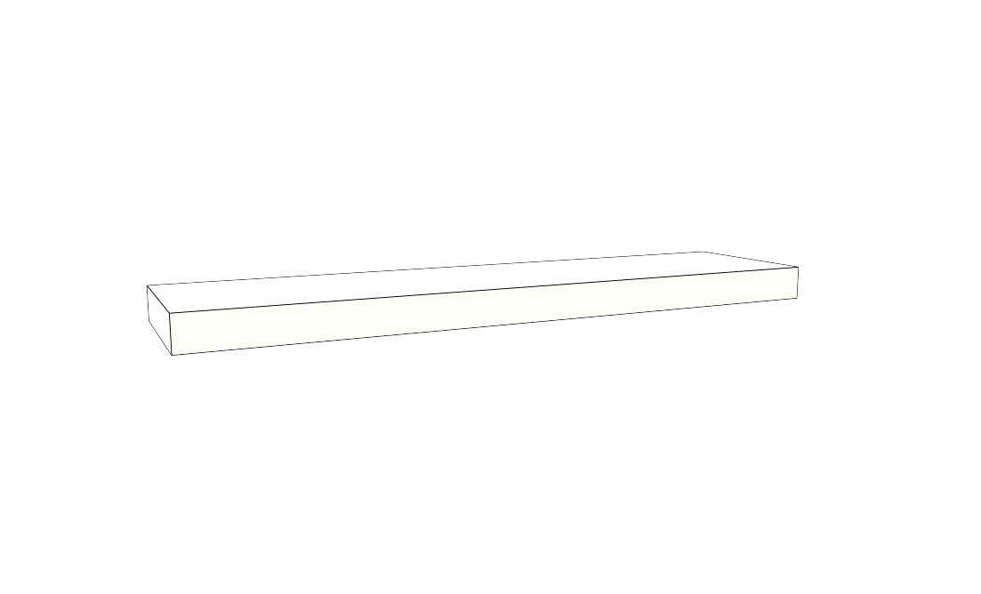 Large Floating Shelf