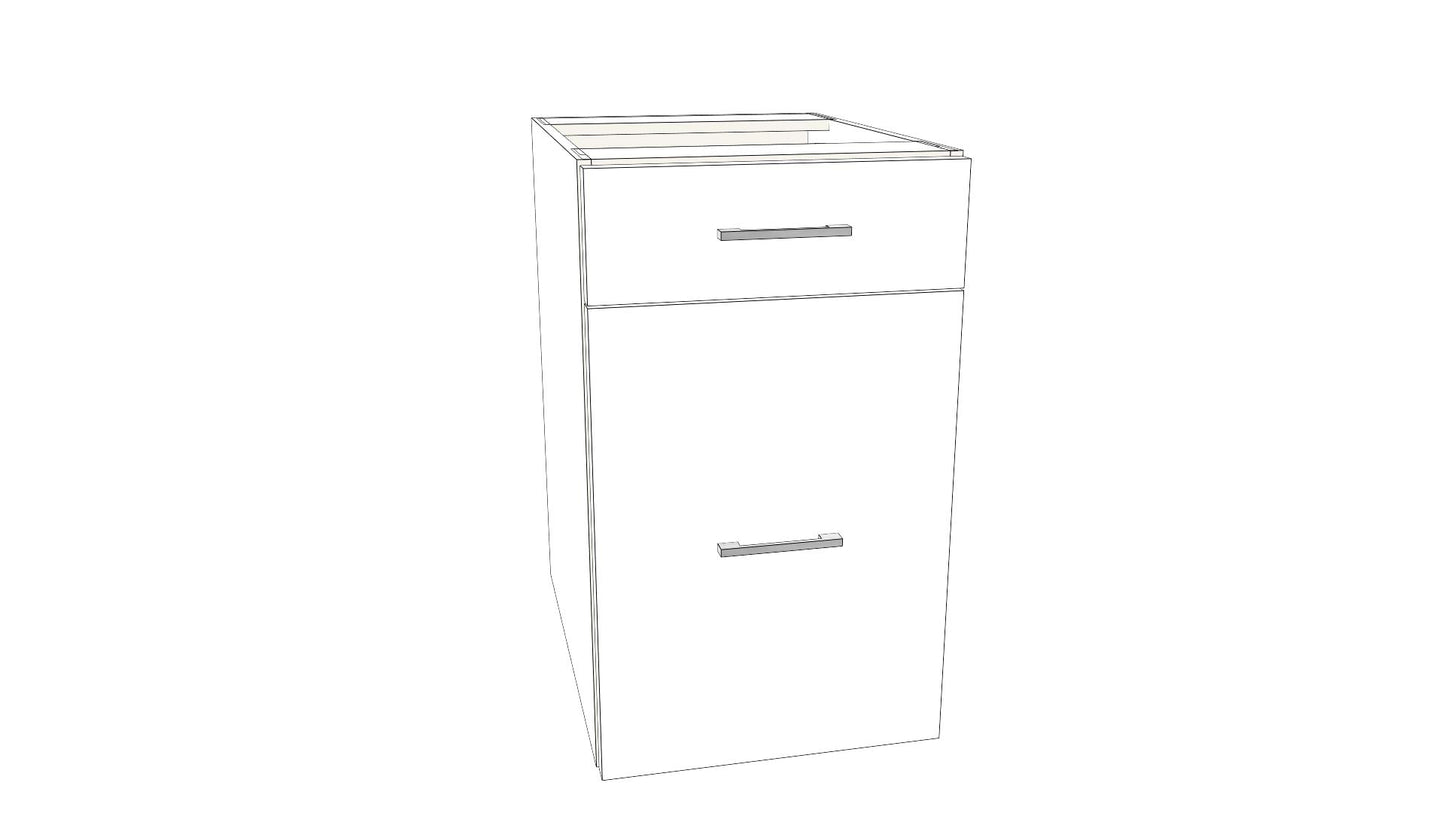 Full-Plywood Garbage Pullout Base Cabinet