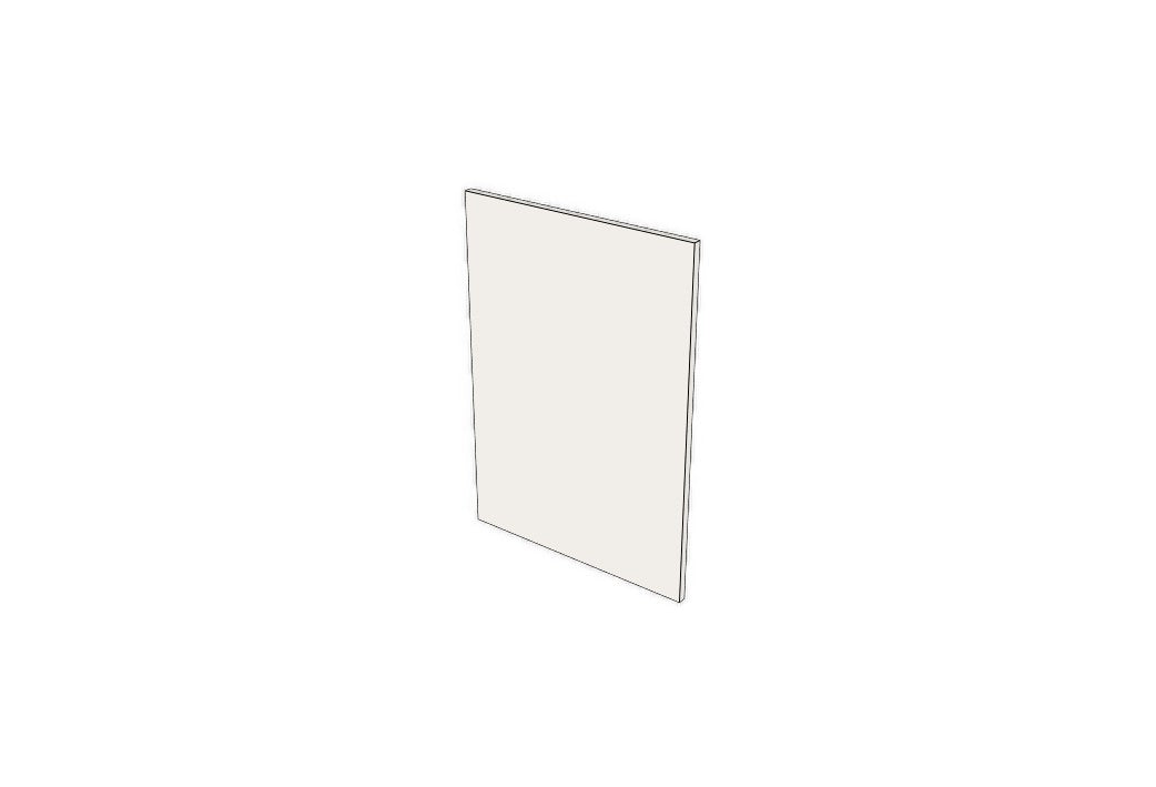 Finished end panel