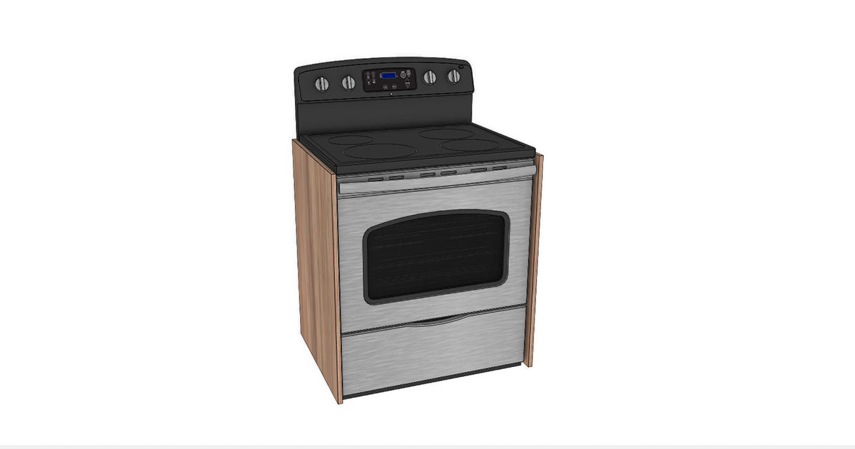 32" Stove Appliance Trim Package