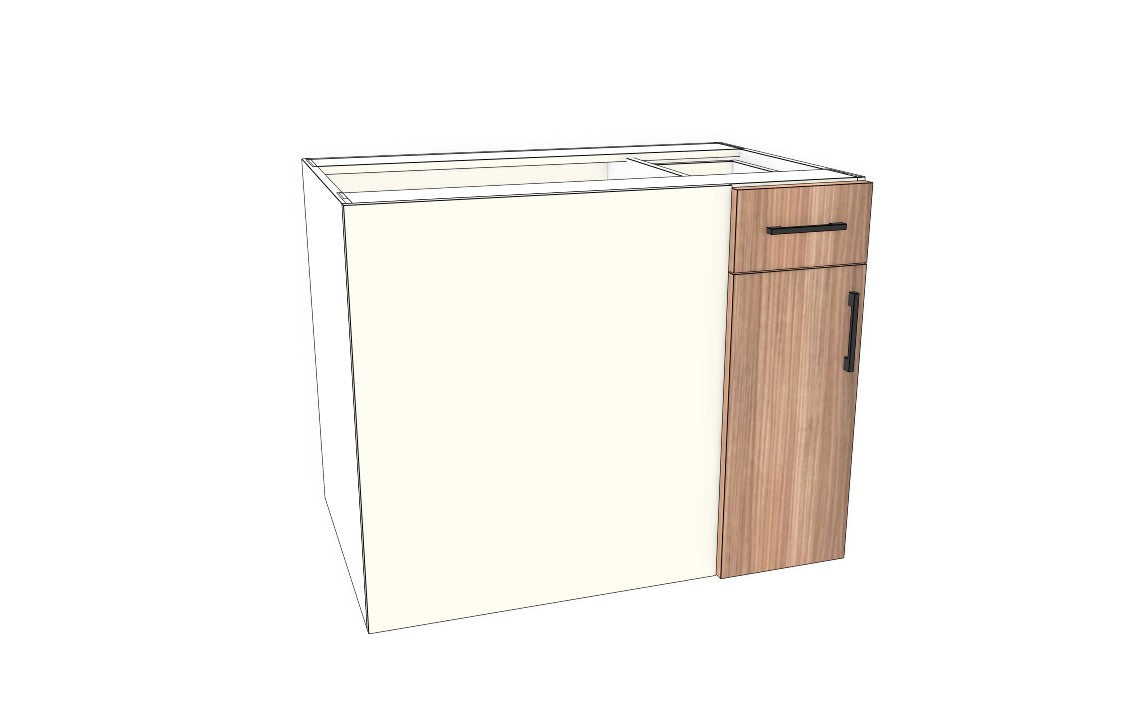 Full-Plywood Blind Corner Base Cabinet (Right)
