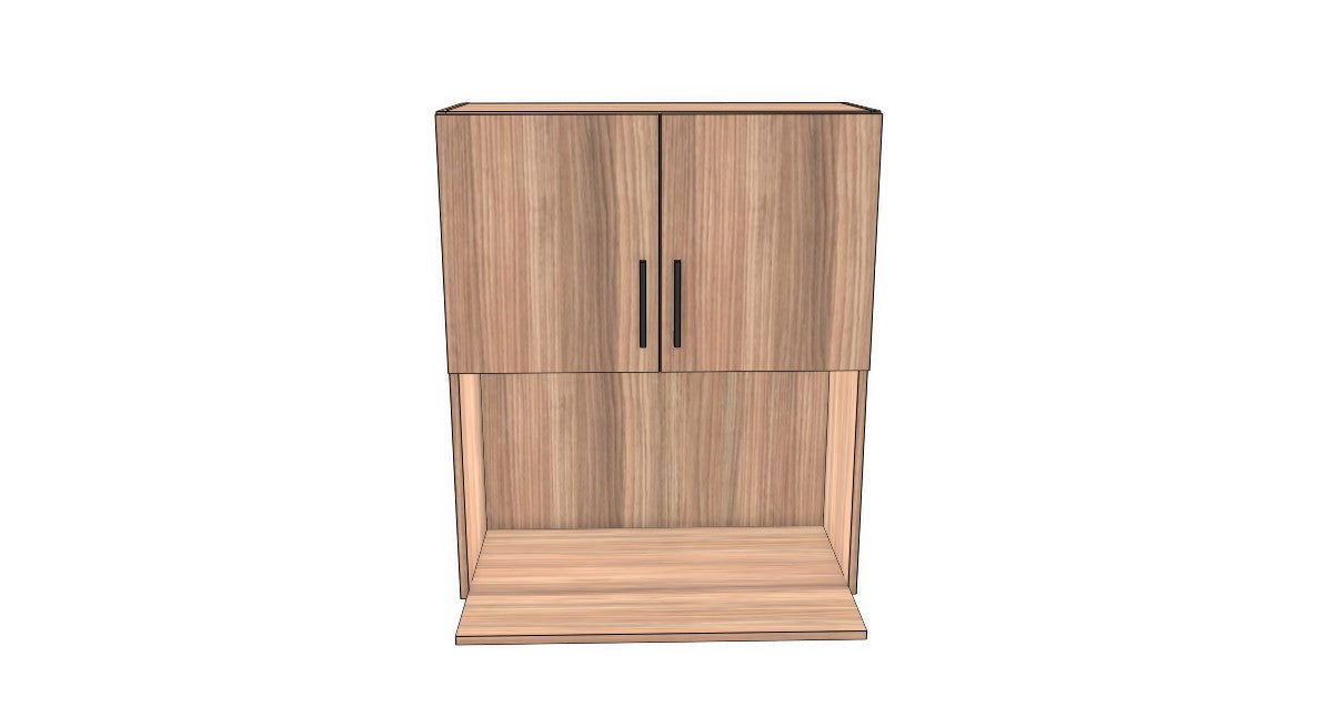 Full-Plywood 20-30" Microwave Wall Cabinet