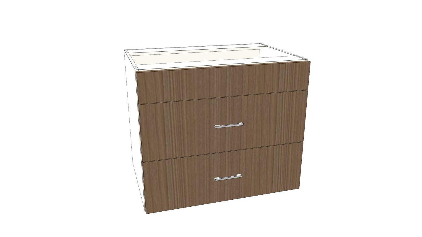 Full-Plywood 20-36" Cooktop Base Cabinet