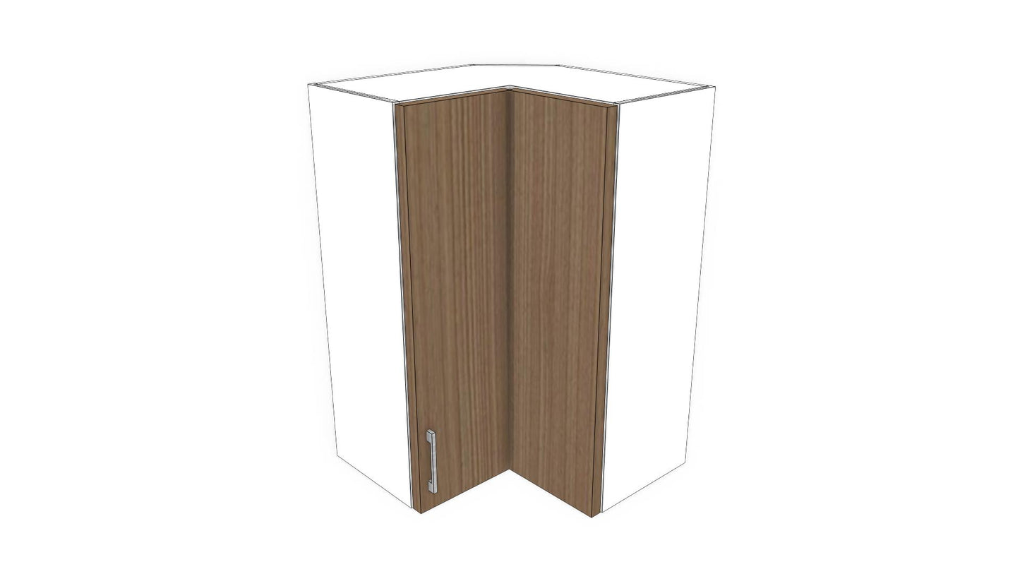 Full-Plywood Corner Wall Cabinet