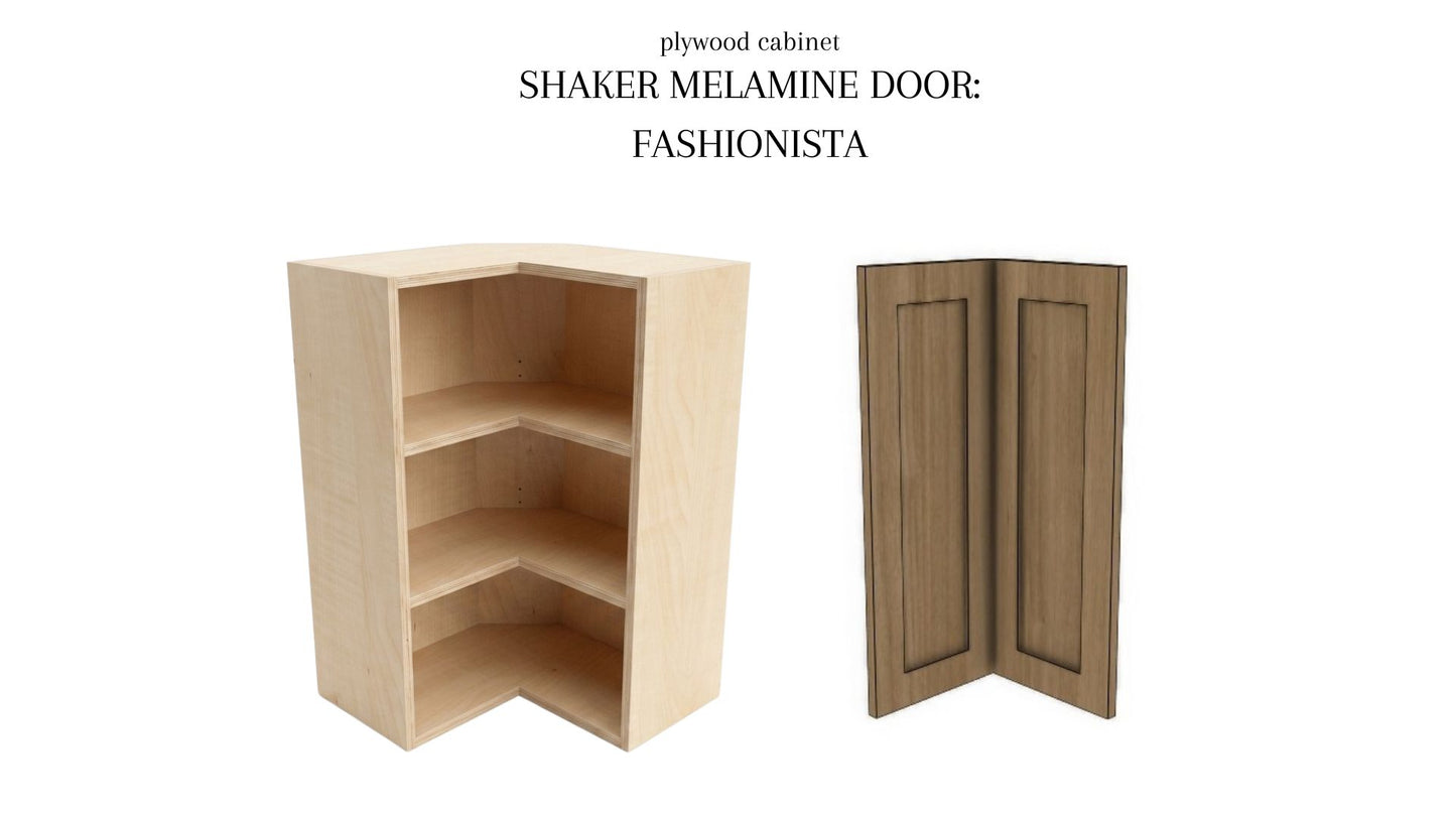 Corner Wall Cabinet