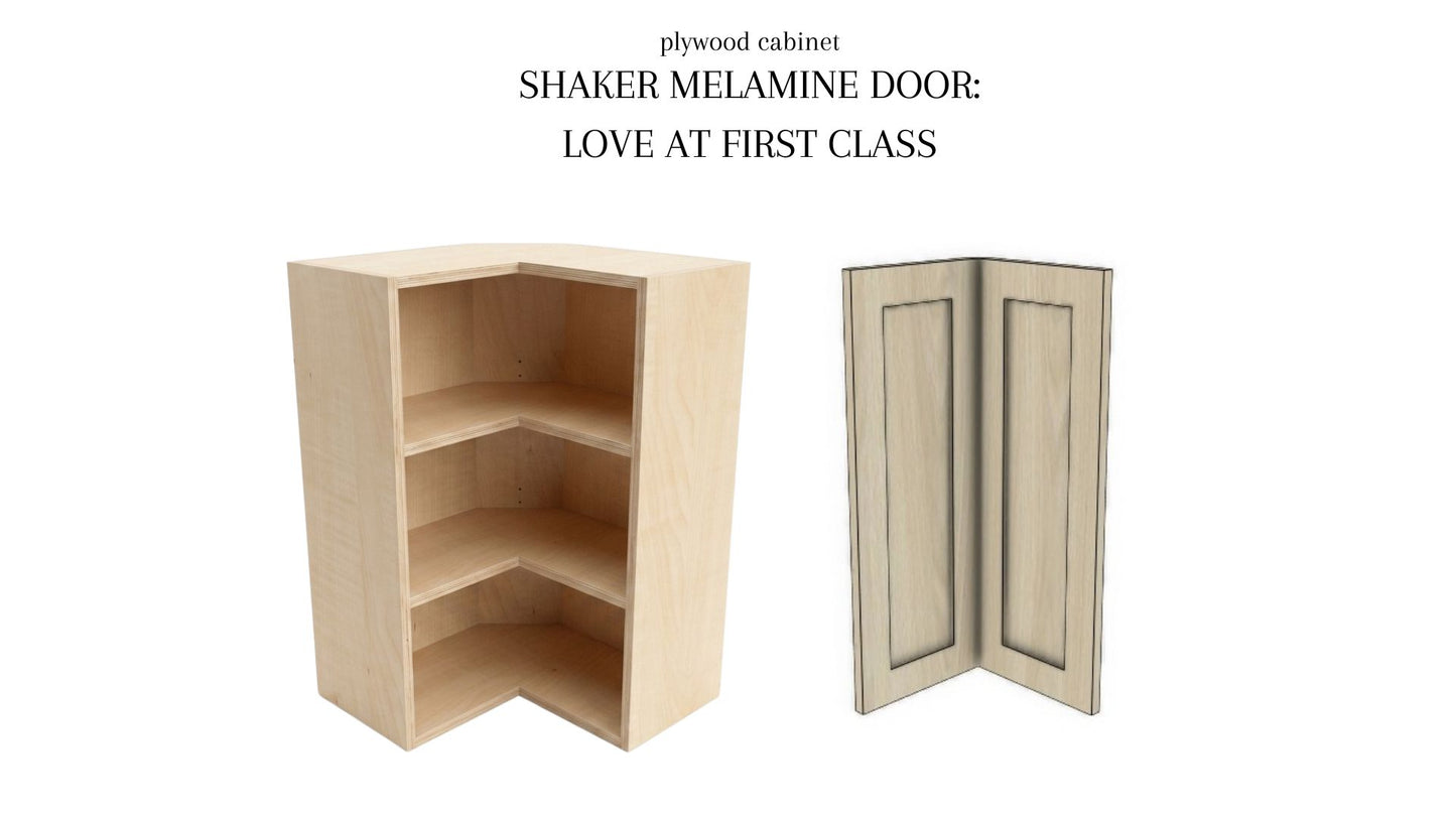 Corner Wall Cabinet