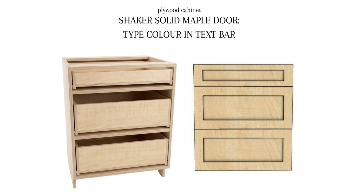 Drawer Bank Base Cabinet