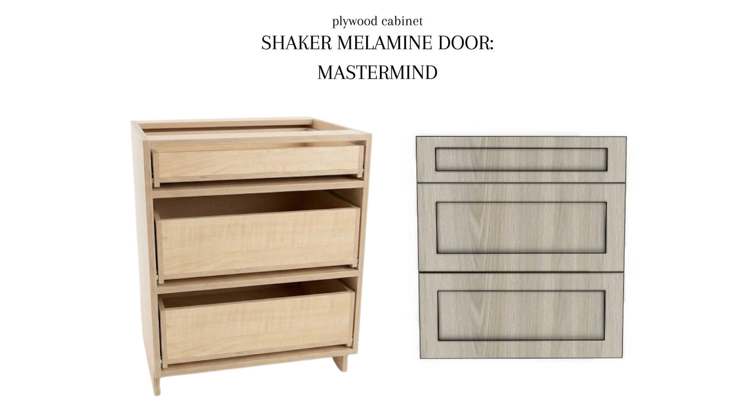 Drawer Bank Base Cabinet