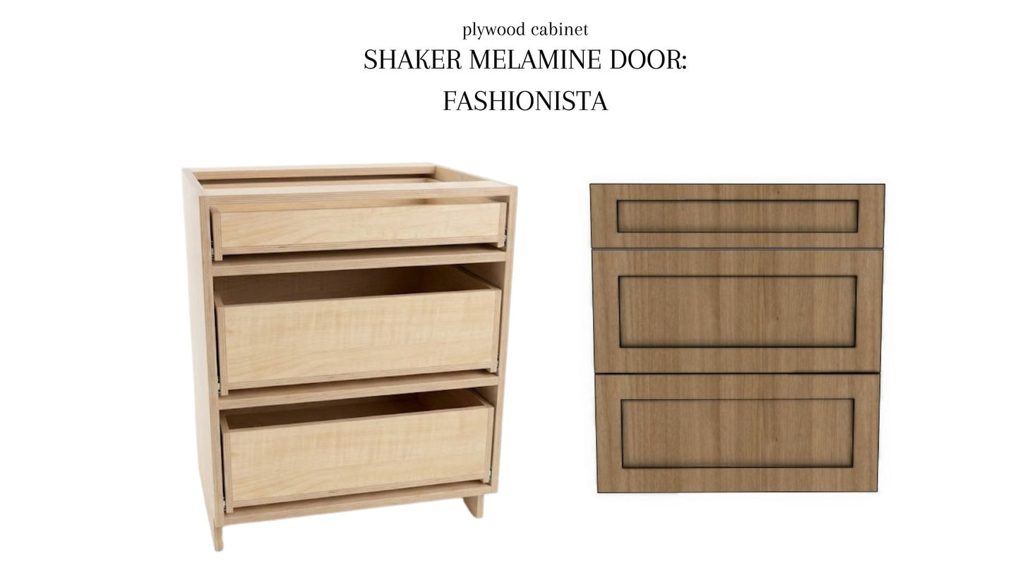 Drawer Bank Base Cabinet