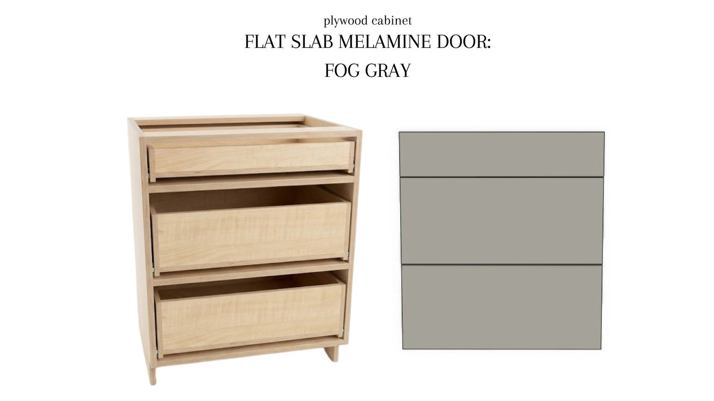 Drawer Bank Base Cabinet