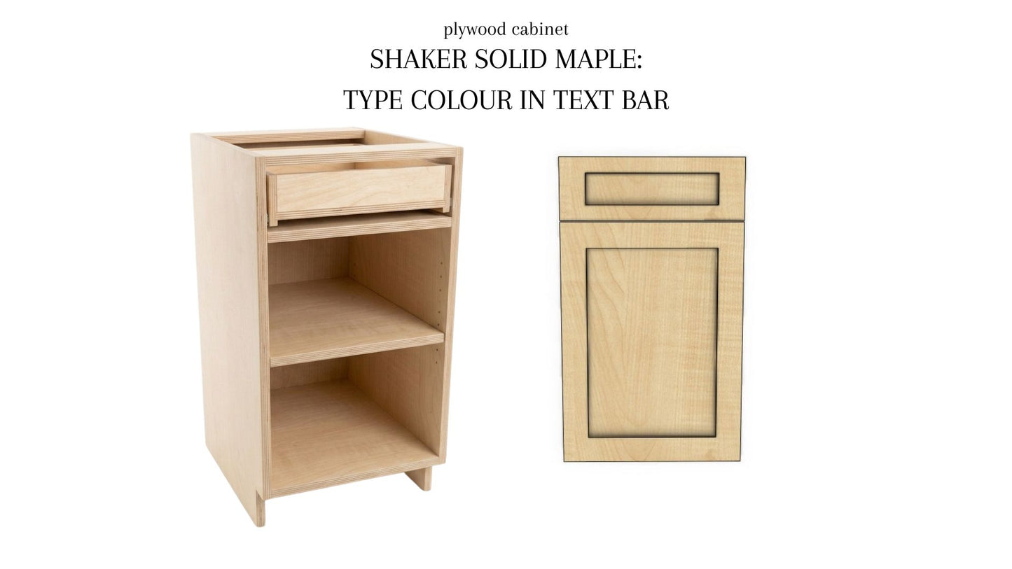Top Drawer Single Base Cabinet