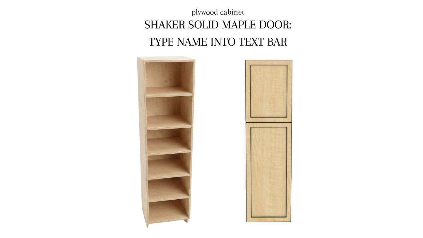 Single Tall Cabinet
