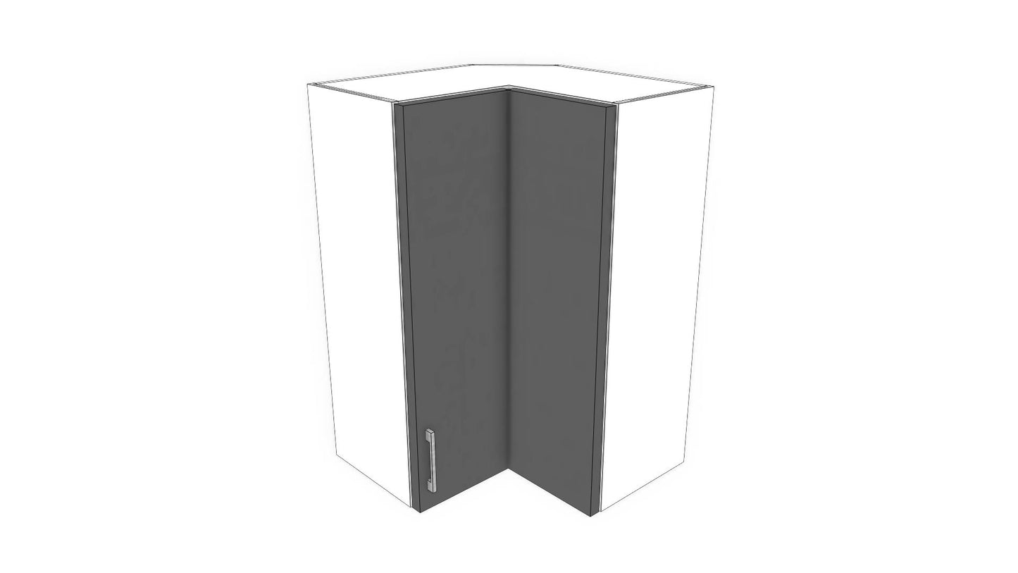 Full-Plywood Corner Wall Cabinet