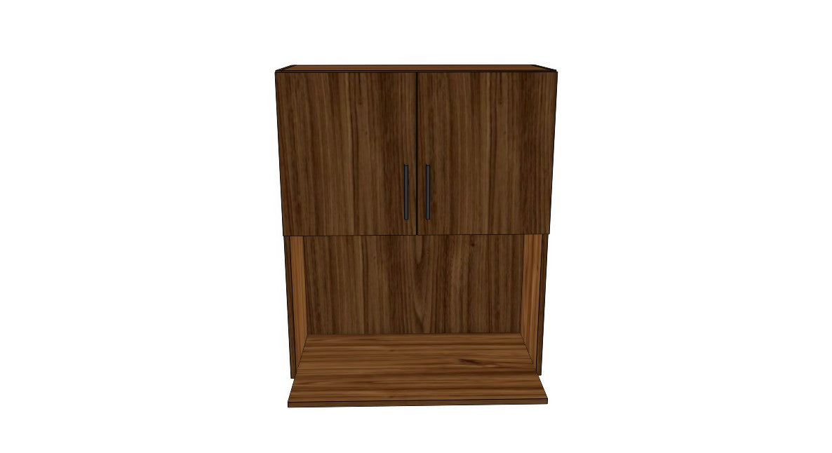 Full-Plywood 20-30" Microwave Wall Cabinet