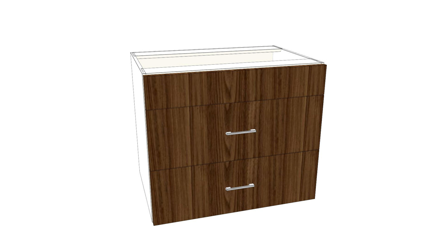 Full-Plywood 20-36" Cooktop Base Cabinet