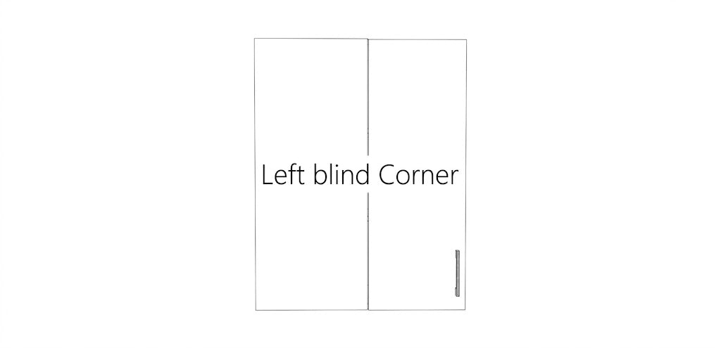 Blind Corner Wall Cabinet