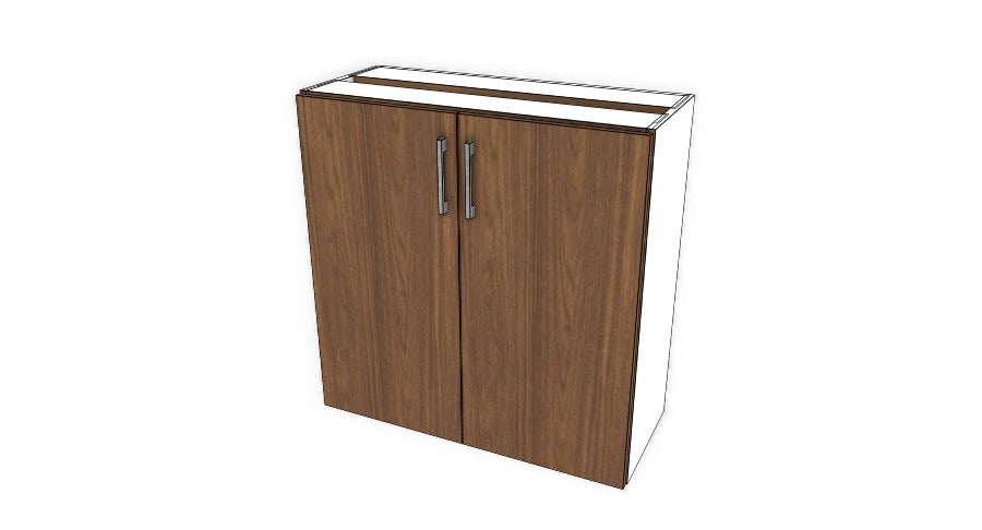 Full-Plywood Island Double Base Cabinet