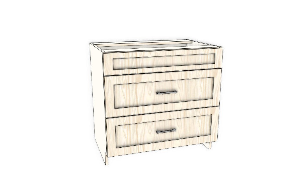 Cooktop Base Cabinet