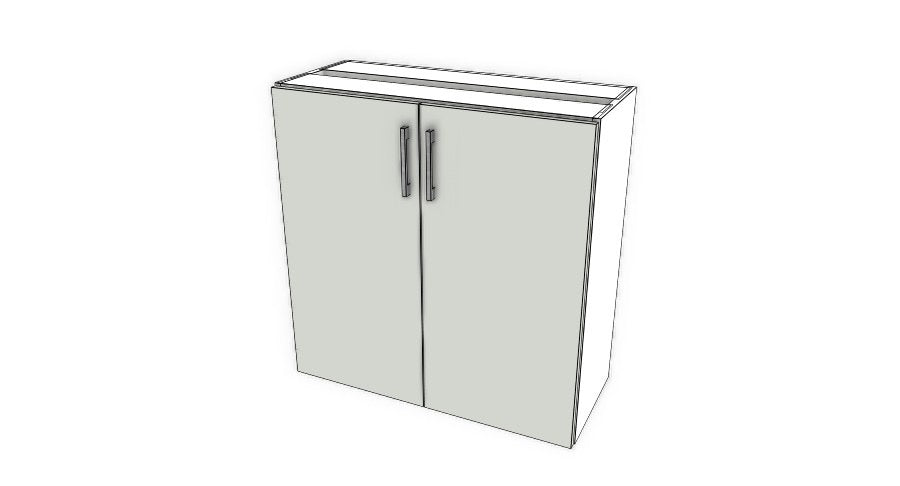 Full-Plywood Island Double Base Cabinet