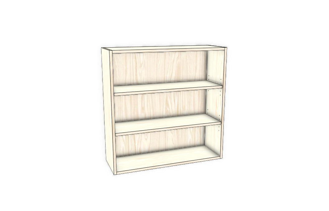 Open Shelving Wall Cabinet