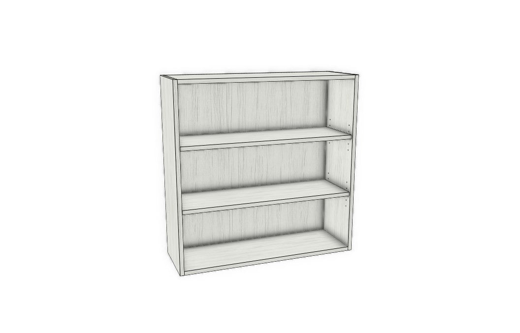 Open Shelving Wall Cabinet