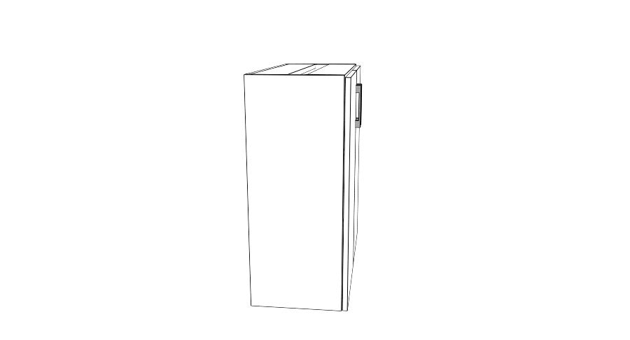 Full-Plywood Island Double Base Cabinet