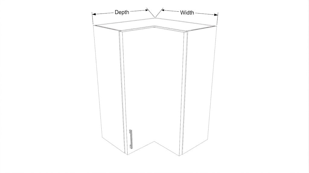 Corner Wall Cabinet