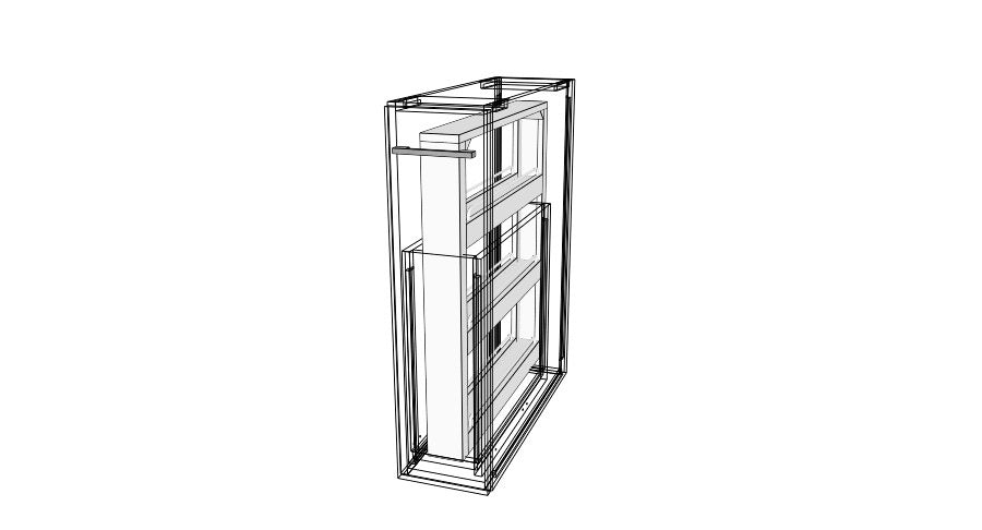 Full-Plywood Spice Pullout Base Cabinet